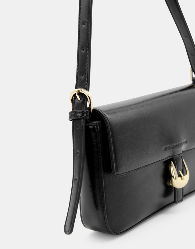 Morgan & Taylor - Faith Shoulder Handbag in Black