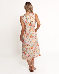 Petal & Pup - Breeze Midi Dress - Floral