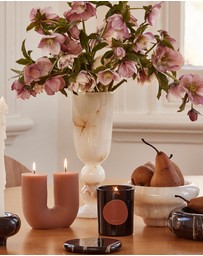 Black Blaze - Orb Vase
