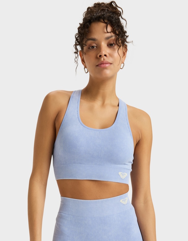 Roxy - Womens Chillout Seamless Washed Sports Bra