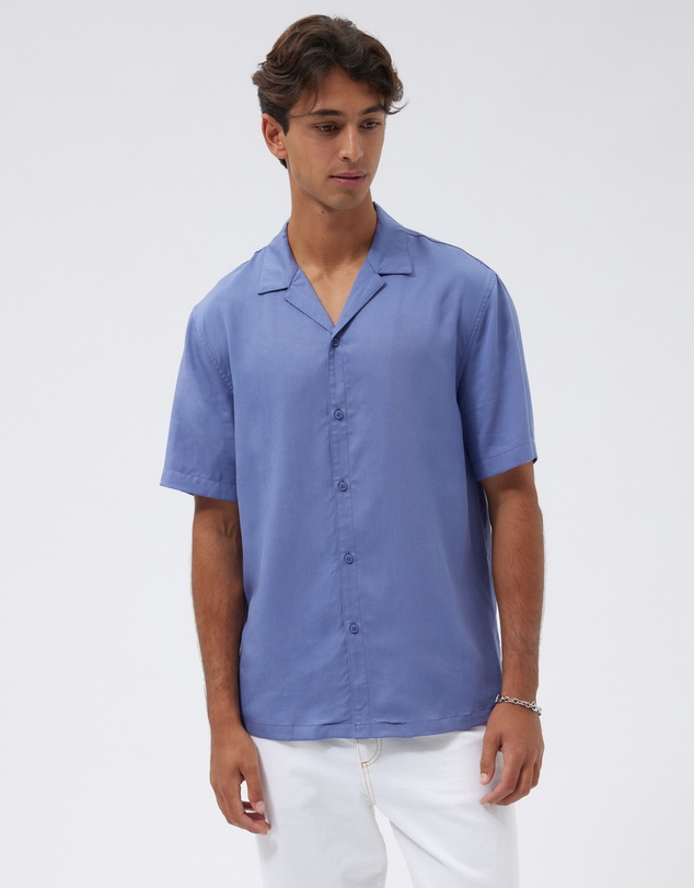 AERE - Saltair Linen Blend Shirt