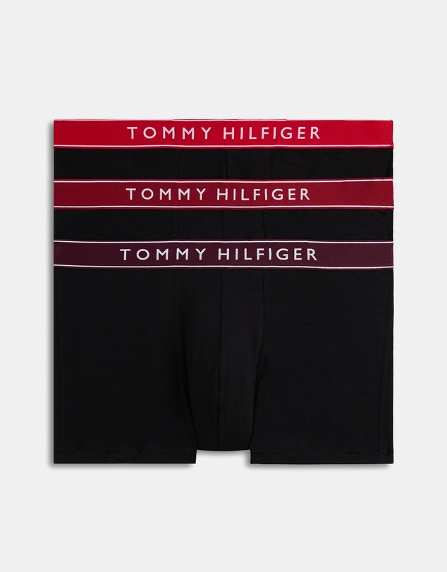 Tommy Hilfiger - 3-Pack Everyday Essentials Waistband Trunks