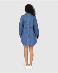 Belle & Bloom - Into Him Oversized Denim Shirt