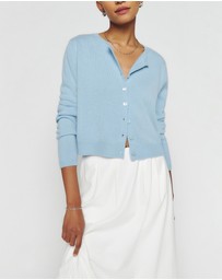 Reformation - Clara Cashmere Crew Cardigan