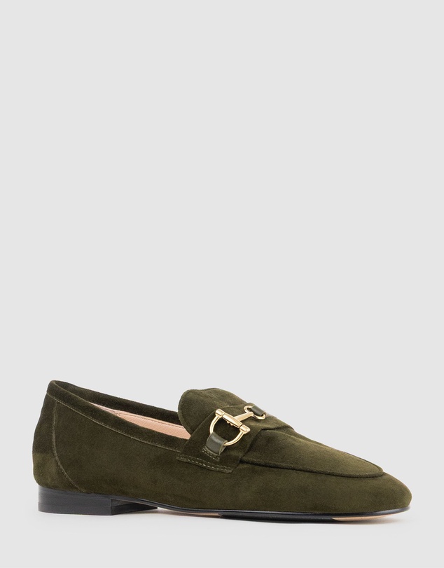 Edward Meller - FAUSTINE Loafer with Asymmetrical Trim