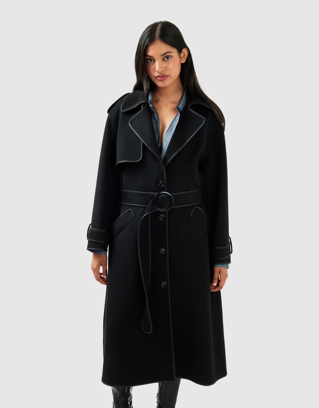 Belle & Bloom - Million Reasons Belted Coat