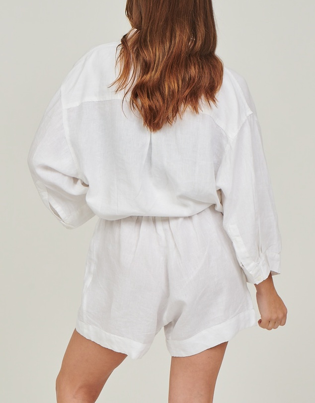 Carlotta + Gee - 100% Linen Shorts