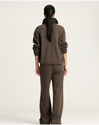 IDA+S - Jena Wool Wide-Leg Trousers