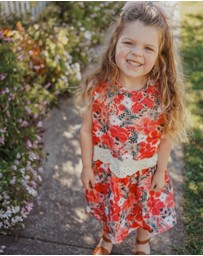 WITH LOVE FOR KIDS - Cotton Muslin Paperbag Skirt - Babies - Kids