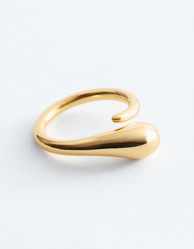 & Other Stories - Teardrop Wrap Ring