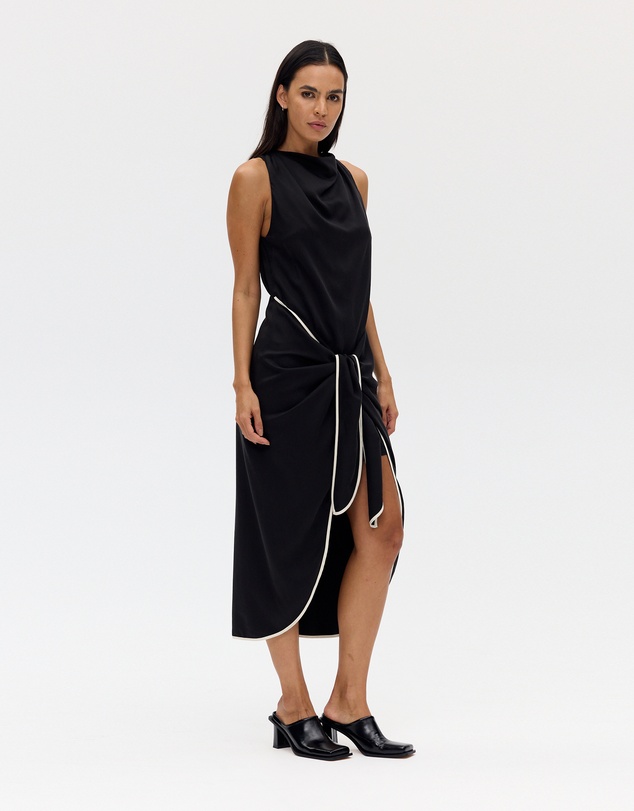 Third Form - Linger Tie Midi Dress