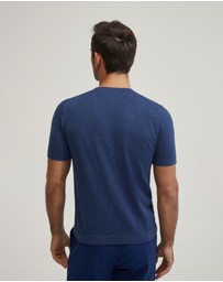 Oxford - Theodore Crew Neck Knitted T-Shirt