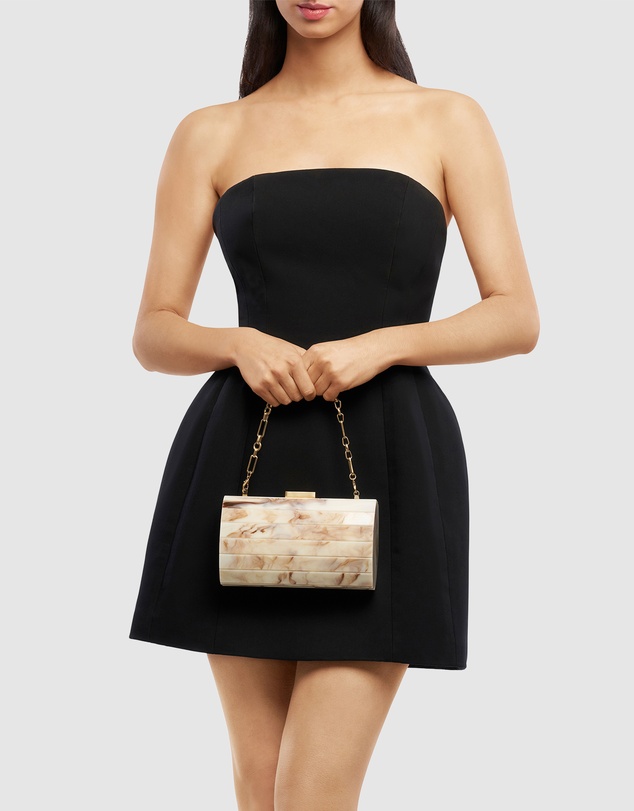 Olga Berg - Odette Acrylic Clutch