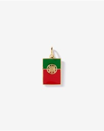 Michael Hill - Portugal Flag Pendant in 18Kt Vermeil