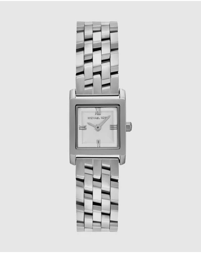 Michael Kors - Georgie Silver Tone Analogue Watch