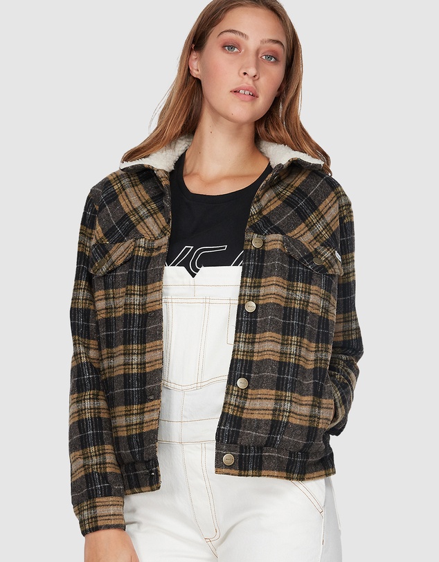 RVCA - Plaid Merc Jacket