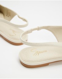 SPURR - Freya Sling Back Bow Flat - ONLINE EXCLUSIVE