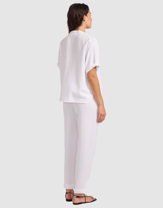 Seafolly - Double Gauze V-Neck Top