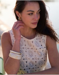 UNE PIECE - Crochet Midi Dress