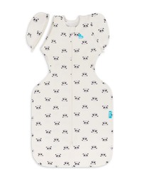 Love to Dream - Swaddle Up™ Transition Bag 1.0 TOG Stretch Cotton Sleepy Panda Cream