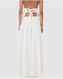 Ownley - Tabby Studed Midi Skirt