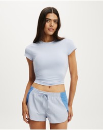 Cotton On Body Active - Woven Dolphin Hem Micro Short