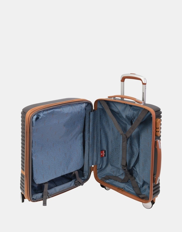 Pierre Cardin - Pierre Cardin 54cm Cabin Hard Shell Suitcase