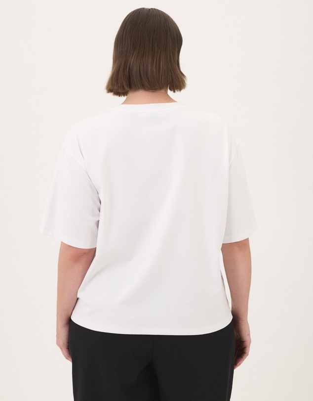 Atmos&Here Curvy - Cotton Boyfriend T-Shirt