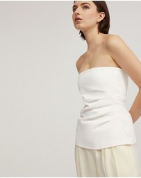 Oxford - Clara Strapless Ponti Top