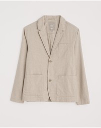 Seasalt - Seasalt Cornwall White Messack Jacket