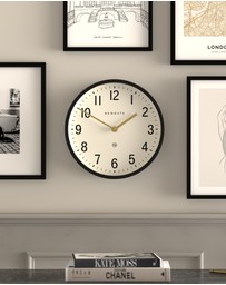 Newgate - Newgate Master Edwards Wall Clock Black