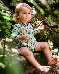 Fleur Harris - 'Beautiful World' Drift Bodysuit in Basil