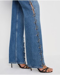 Reformation - Inez Low Rise Bootcut Jeans