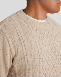 Johnny Bigg - Cable Knit Sweater