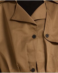 MVN - Cropped Trench Coat