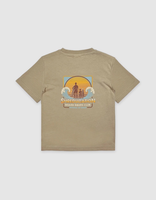 Banabae - Shreducation Kids Organic Cotton Tee - Tan