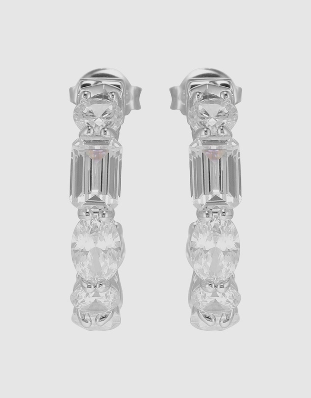 Michael Kors - Premium Silver Tone Earring