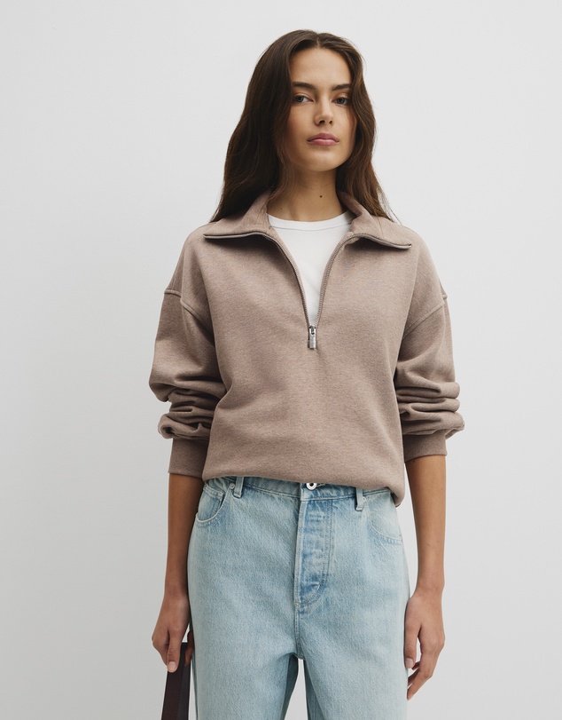 Country Road - Australian Cotton Funnel Neck Sweat