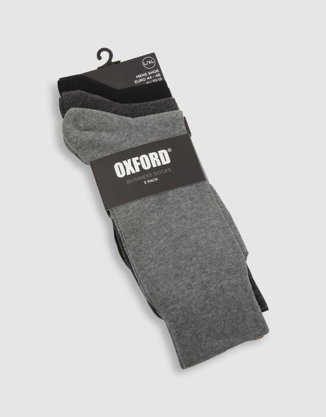 Oxford - 3 Pack Mens Business Socks
