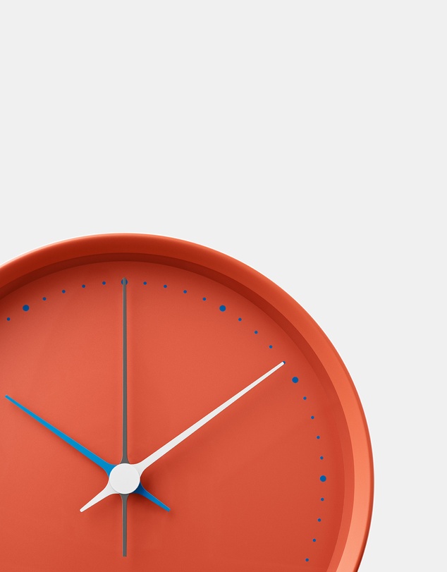 Georg Jensen - Koppel Wall Clock, Red