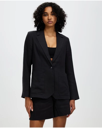 Grace Willow - Palmer Linen Blazer