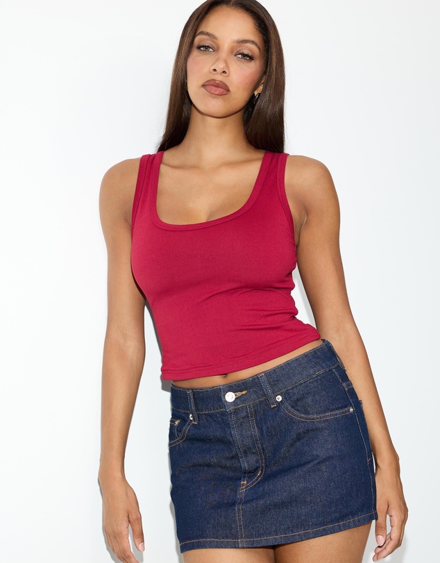 Dazie - Nicole Sculpt Tank Top