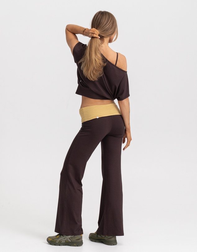 HyperLuxe The Label - Fold Over Pant