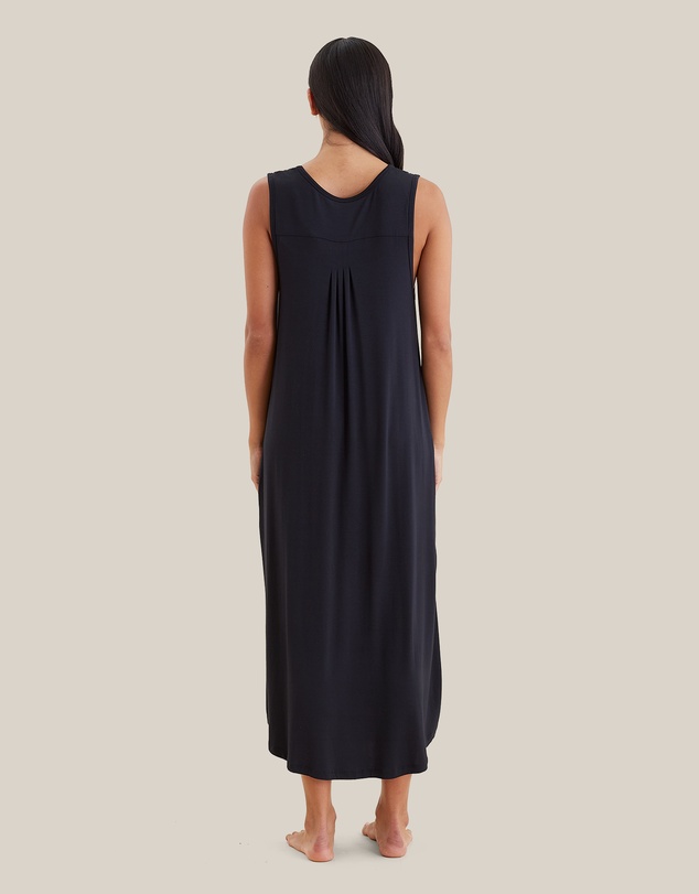 Papinelle - Kate Modal Soft Pleat Front Maxi Nightie