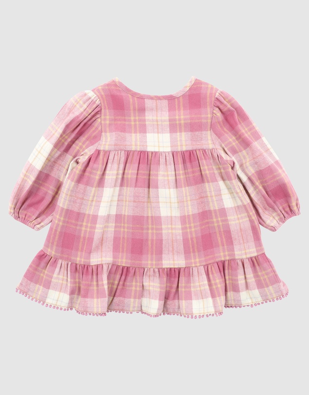 Fox & Finch - Tutu Tigers Check Dress