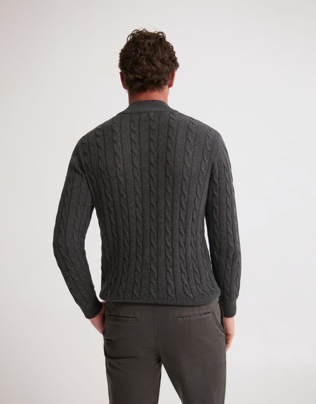 Oxford - Marlon Zip Neck Cable