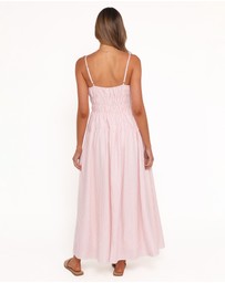 Petal & Pup - Brittany Maxi Dress - Pink Stripe