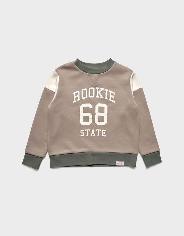 Academy Brand - Kids Contrast Crew Sweat