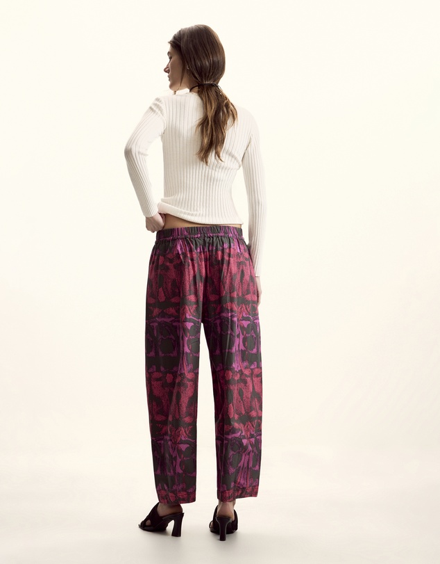 Desigual - Wide trousers designed by Mr. Christian Lacroix