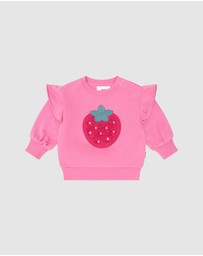 Huxbaby - Very Berry Sweatshirt - Babies- Kids